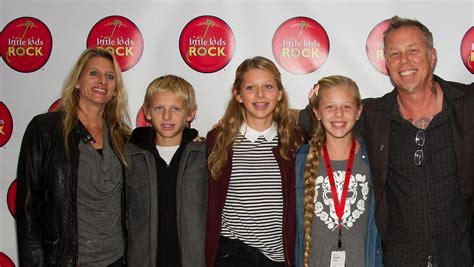 James Hetfield wife and kids